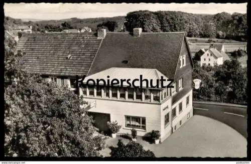 ÄLTERE POSTKARTE ZINHAIN GASTHAUS UND PENSION KLEBER BAD MARIENBERG Westerwald Ansichtskarte AK cpa postcard
