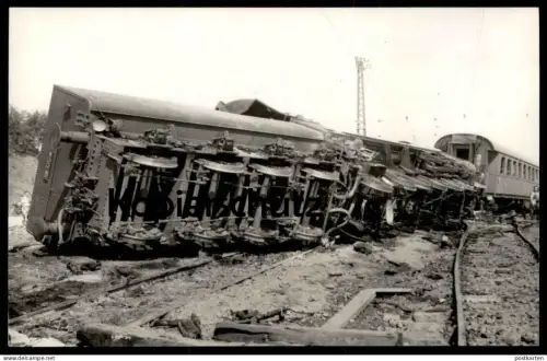 ALTE POSTKARTE ZUGUNGLÜCK BÖHEIMKIRCHEN ÖSTERREICH ENTGLEISUNG DAMPFLOK 12.004 BBÖ EISENBAHN SCHLEPPTENDER Zug Unglück