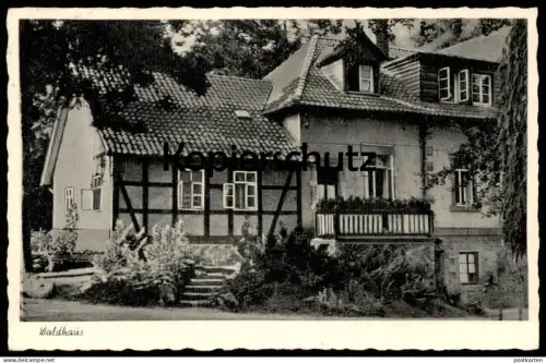 ALTE POSTKARTE WALDHAUS NIEDERSÄCHSISCHES LANDES-KRANKENHAUS TIEFENBRUNN ROSDORF HOSPITAL Ansichtskarte AK cpa postcard