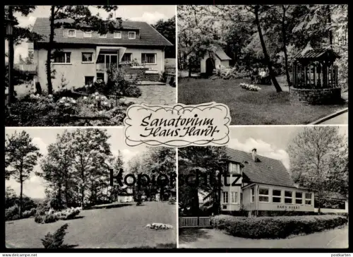 ÄLTERE POSTKARTE HOLZEM SANATORIM HAUS HARDT BESITZER PAUL MÜLLER BAD MÜNSTEREIFEL Ansichtskarte AK cpa postcard