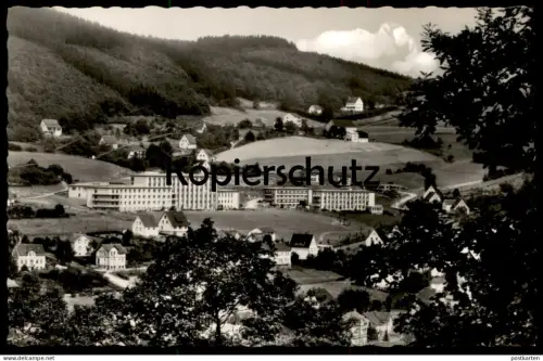 ÄLTERE POSTKARTE PLETTENBERG EVANGELISCHES KRANKENHAUS HOSPITAL PANORAMA Ansichtskarte AK cpa postcard
