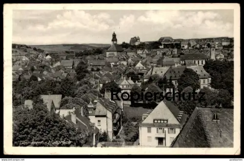 ALTE POSTKARTE SIMMERN HUNSRÜCK PANORAMA GESAMTANSICHT Ansichtskarte AK cpa postcard