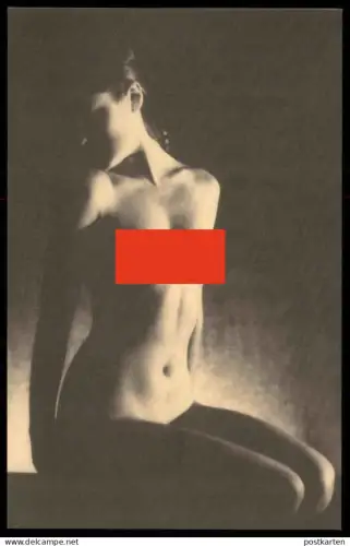 ALTE REPRO ? POSTKARTE AKT FRAU NACKT BRUST EROTIK eroticism nus nude breast woman nudity postcard cpa Ansichtskarte AK