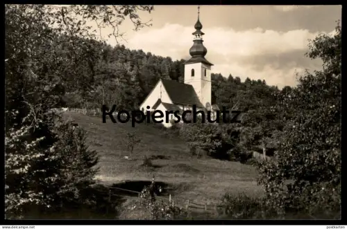 ALTE POSTKARTE KRANZELHOFEN BEI VELDEN AM WÖRTHERSEE KIRCHE KRANZLHOFEN Ansichtskarte AK cpa postcard