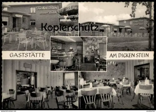 ALTE POSTKARTE GASTSTÄTTE FISCHENICH NEUE LUXEMBURGERSTRASSE 260 RUF HERMÜLHEIM INH. WILCZOWSKI LUXEMBURGER STRASSE AK