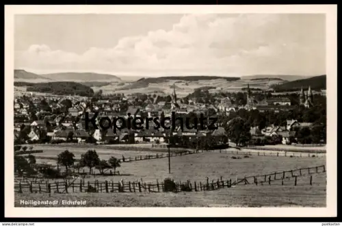 ALTE POSTKARTE HEILIGENSTADT EICHSFELD PANORAMA GESAMTANSICHT THÜRINGEN Ansichtskarte AK cpa postcard