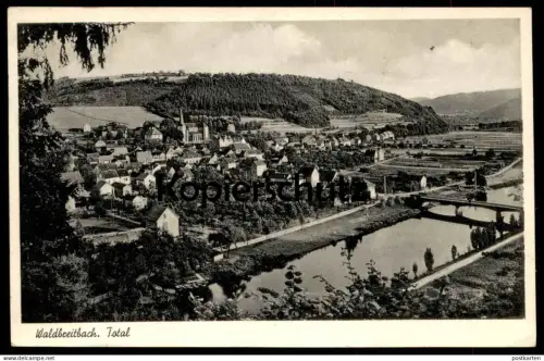 ALTE POSTKARTE WALDBREITBACH IM WIEDTAL TOTAL PANORAMA Wied Rengsdorf Ansichtskarte AK cpa postcard