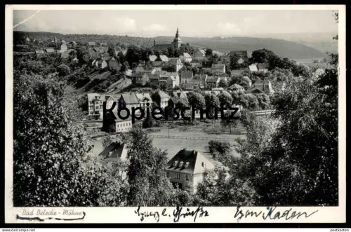 ÄLTERE POSTKARTE BAD BELECKE MÖHNE PANORAMA WARSTEIN Sauerland Ansichtskarte AK cpa postcard