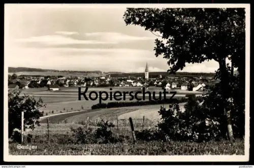 ALTE POSTKARTE SAULGAU PANORAMA GESAMTANSICHT TOTALANSICHT Bad Saulgau Ansichtskarte AK cpa postcard