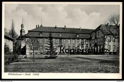 ALTE POSTKARTE WILLEBADESSEN IN WESTFALEN SCHLOSS castle chateau Ansichtskarte AK postcard cpa