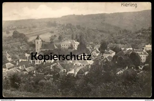 ALTE POSTKARTE KIERLING PANORAMA GESAMTANSICHT KLOSTERNEUBURG NIEDERÖSTERREICH Österreich Ansichtskarte AK cpa postcard