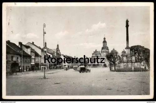 ALTE POSTKARTE MIES SUDETENGAU STRIBRO OKRES TACHOV Ceska czech republic Tschechische Republik Ansichtskarte AK postcard