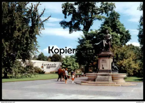 ÄLTERE POSTKARTE HEILBRONN HARMONIE GASTSTÄTTEN CAFÉ DENKMAL ROBERT MAYER Ansichtskarte AK postcard cpa