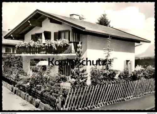 ÄLTERE POSTKARTE OBERSTDORF HAUS STURM IM STEINACH 17 PENSION ALLGÄU AK Ansichtskarte cpa postcard