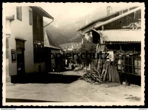 ALTES ORIGINAL FOTO MATREI AM BRENNER 1942 WEG NACH INNSBRUCK Tirol Österreich Photo