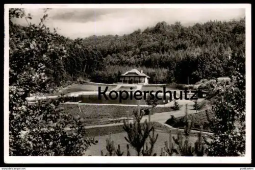 ÄLTERE POSTKARTE OTTERBERG SCHWIMMBAD Bad Freibad Otterbach bei Kaiserslautern swimming pool piscine AK cpa postcard