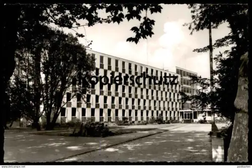 ÄLTERE POSTKARTE OFFENBACH AM MAIN ZENTRALAMT DEUTSCHER WETTERDIENST Wetter weather Hessen Ansichtskarte cpa postcard AK