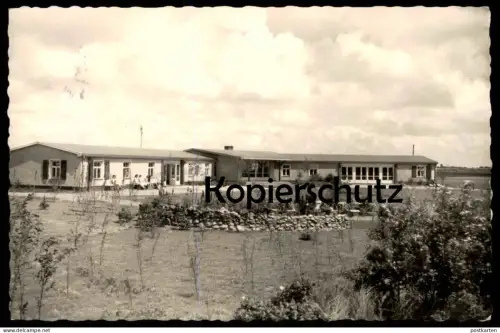 ÄLTERE POSTKARTE NIEBLUM AUF FÖHR JUGENDGESUNDUNGSSTÄTTE DER DAK GODEN WIND Ansichtskarte AK cpa postcard
