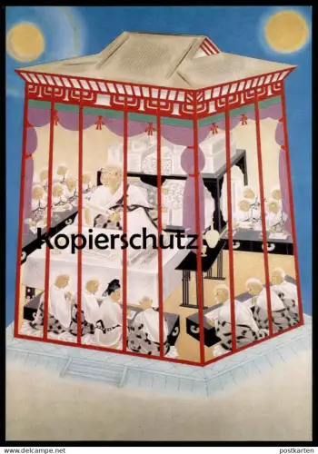 ÄLTERE POSTKARTE HSÜAN CHUANG TRANSLATION OF BUDDHIST SCRIPTURES TRAVEL RECORD CHINA JAPAN Buddismus cpa postcard AK