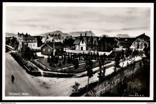 ALTE POSTKARTE BODO VILLAPARTI 1942 Bodø Norwegen Norway Norge Norvege Ansichtskarte AK cpa postcard