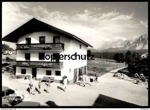 ÄLTERE POSTKARTE ROHRMOOS FLECHLHOF GÄSTEHAUS FRANZ LETTNER Untertal Schladming Pichl-Preunegg Ansichtskarte AK postcard