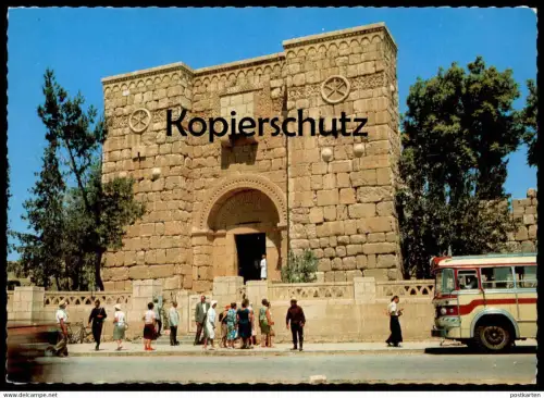 ÄLTERE POSTKARTE FENÊTRE DE ST. PAUL DAMAS ST. PAUL WINDOW DAMASCUS Bus Syrien Syria postcard cpa AK Ansichtskarte