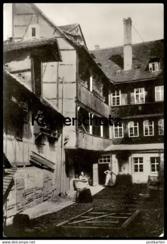 ÄLTERE POSTKARTE GERA UM 1910 BÖTTCHERGASSE REPRODUKTION EINER HISTORISCHEN ANSICHTSKARTE AK postcard cpa