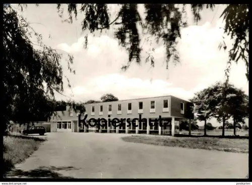 ÄLTERE POSTKARTE MÜNSTER SPORTSCHULE DER DEUTSCHEN JUGENDKRAFT KARDINAL VON GALEN GREVENER STRASSE Ansichtskarte AK cpa