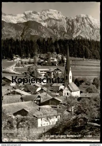 ÄLTERE POSTKARTE VIL BEI IGLS GEGEN BETTELWURF TIROL ÖSTERREICH AUSTRIA Ansichtskarte AK cpa postcard