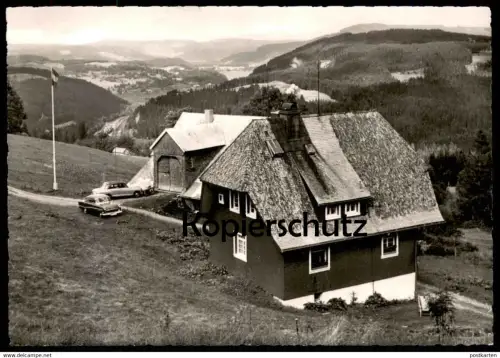ÄLTERE POSTKARTE FELDBERG BÄRENTAL HERCYNEN BERGHAUS HERCYNENBERGHAUS BAUERNHOF AUTO OPEL ? Ansichtskarte cpa postcard