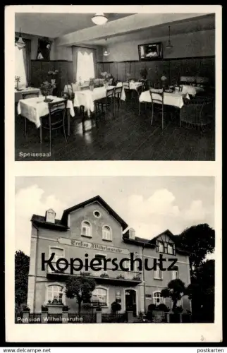 ALTE POSTKARTE LUFTKURORT KURTSCHEID PENSION WILHELMSRUHE Rengsdorf-Waldbreitbach Ansichtskarte postcard cpa AK