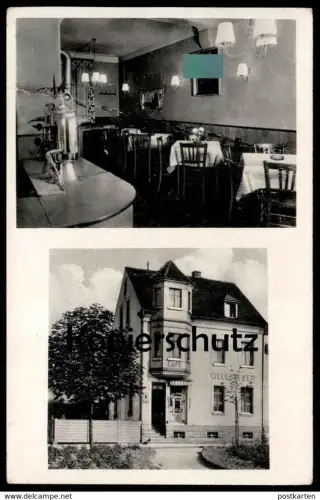 ALTE POSTKARTE ST. INGBERT CAFÉ ULLEMEYER PORTRÄT AxxLF HxxxER 1944 SAAR SAARGEBIET Ansichtskarte postcard