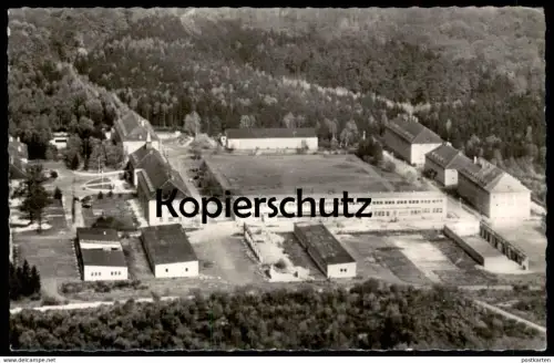ALTE POSTKARTE SAARBRÜCKEN GESAMTANSICHT DER UNIVERSITÄT DES SAARLANDES Panorama Totalansicht Ansichtskarte cpa postcard