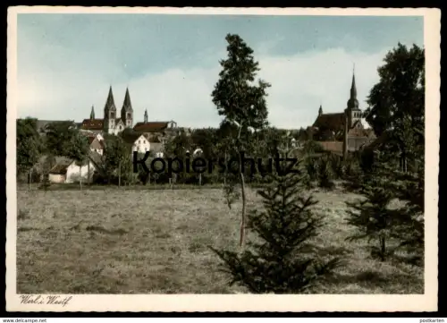 ALTE POSTKARTE WERL IN WESTFALEN PANORAMA Ansichtskarte postcard cpa AK