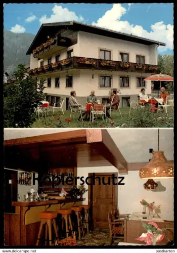 ÄLTERE POSTKARTE SCHARNITZ PENSION CAFÉ BAR BARTLERHOF EISSACK 116 TIROL AK Ansichtskarte postcard cpa
