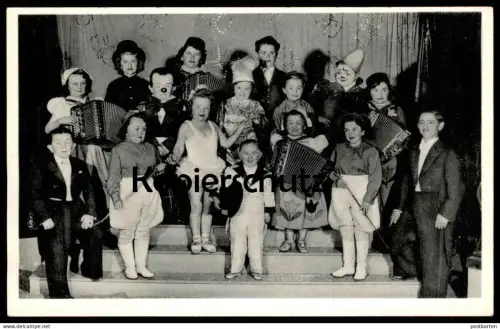 ALTE POSTKARTE SCHNEIDER'S LILPUTANER STADT UND CIRCUS LILIPUT Clown Zirkus Humor Humour Cirque Lilliputian Midget
