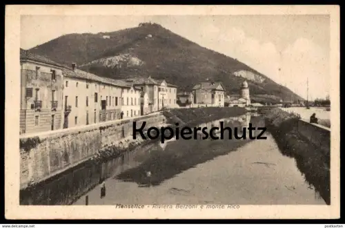 ALTE POSTKARTE MONSELICE RIVIERA BELZONI E MONTE RICO Montericco Cartolina Italia Italien Ansichtskarte AK cpa postcard