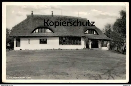 ALTE POSTKARTE MOYLAND ERHOLUNGSHEIM REETDACH REET Till-Moyland Bedburg-Hau Ansichtskarte AK postcard cpa