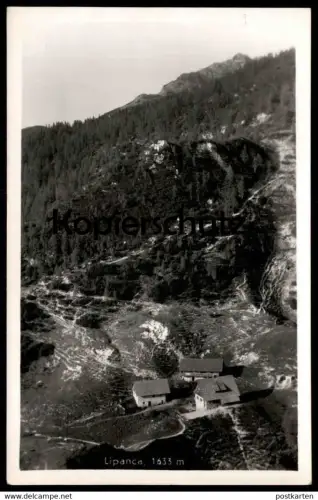 ALTE POSTKARTE LIPANCA 1633 METER SLOWENIEN PANORAMA SLOVENIJA Slovenia Ansichtskarte cpa postcard AK