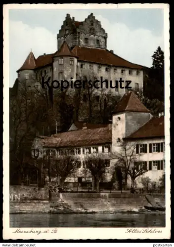 ALTE POSTKARTE MEERSBURG AM BODENSEE ALTES SCHLOSS 1938 castle chateau Ansichtskarte AK postcard cpa