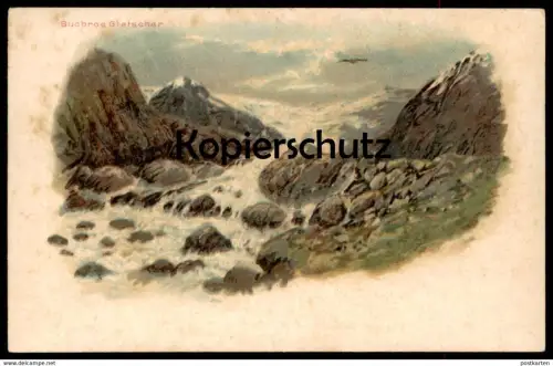 ALTE POSTKARTE BUABRAE GLETSCHER NORGE isbreen glacier Norwegen norway Norvege postcard cpa Ansichtskarte AK
