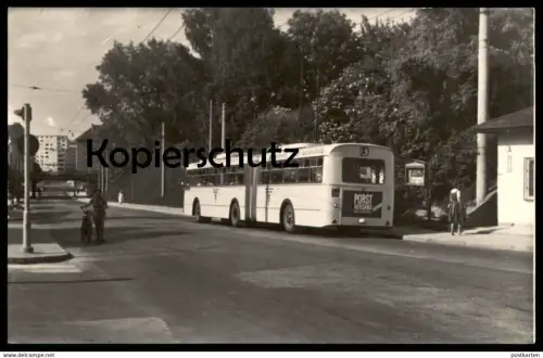 ALTE POSTKARTE AUTOBUS SALZBURG PFINGSTEN 1967 WERBUNG PORST VERSAND SALZBURG Bus Austria Österreich AK cpa postcard