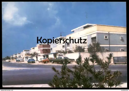 ÄLTERE KARTE KUWAIT WOHNVIERTEL 03.03.1972 AUTOS HÄUSER HAUS AHMED SALMAN Ansichtskarte postcard cpa AK