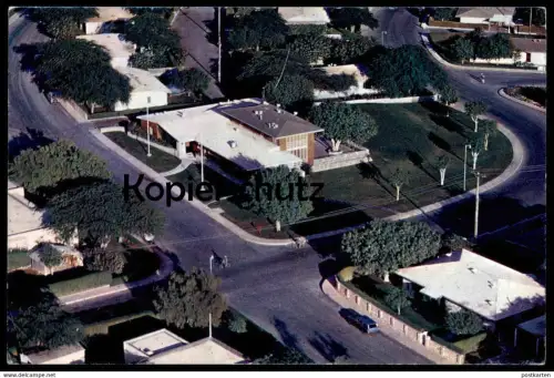 ÄLTERE POSTKARTE HAMILTON HOUSE QUARTERS FOR DHAHRAN V. ARABIAN AMERICAN OIL COMPANY Saudi Arabia Saudi Arabien postcard