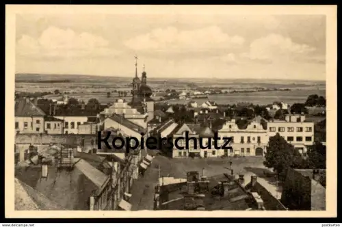 ALTE POSTKARTE VYSOKE MYTO MARKTPLATZ Tschechische Republik ceska republika czech republic postcard cpa Ansichtskarte AK