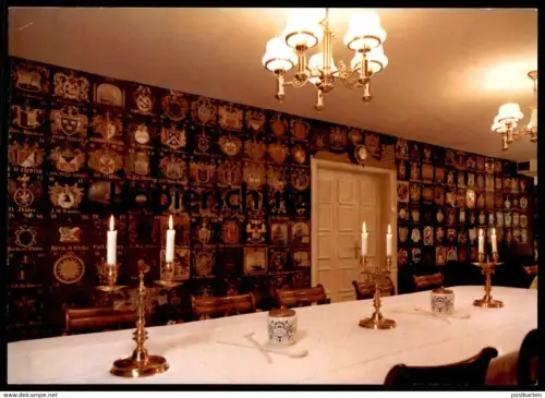 ÄLTERE POSTKARTE BREMEN HAUS SEEFAHRT SEEFAHRTSHOF GROHN WAPPENSAAL Wappen blason coat of arms Ansichtskarte postcard AK