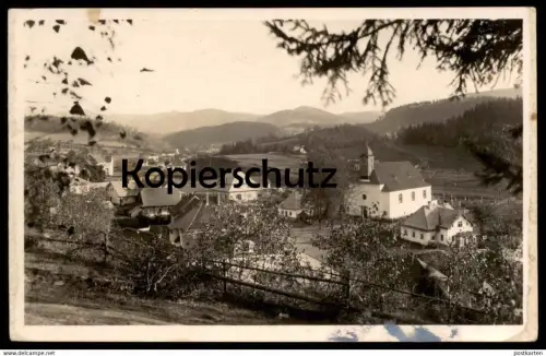 ALTE POSTKARTE OBER BETSCHWA BEI ROSENAU HORNI BECVA U ROZNOVA Oberbetschwa Böhmen ceska republika czech republic