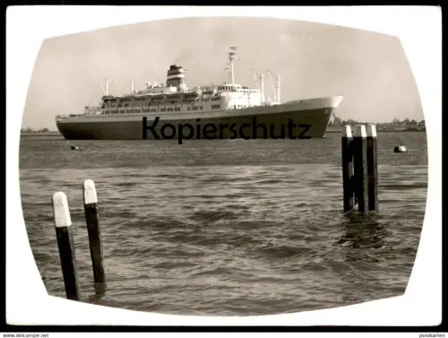 ÄLTERE POSTKARTE ROTTERDAM DE MS STATENDAM VAART UIT KREUZFAHRTSCHIFF ship bateau Ansichtskarte AK cpa postcard