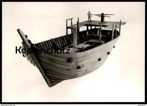 ÄLTERE POSTKARTE BREMER HANSE-KOGGE BREMEN DEUTSCHES SCHIFFAHRTSMUSEUM BREMERHAVEN ship postcard cpa Ansichtskarte AK