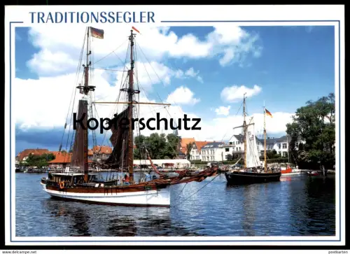 ÄLTERE POSTKARTE TRADITIONSSEGLER SEGELSCHIFF sailing vessel bateau voilier Schiff ship Ansichtskarte AK cpa postcard